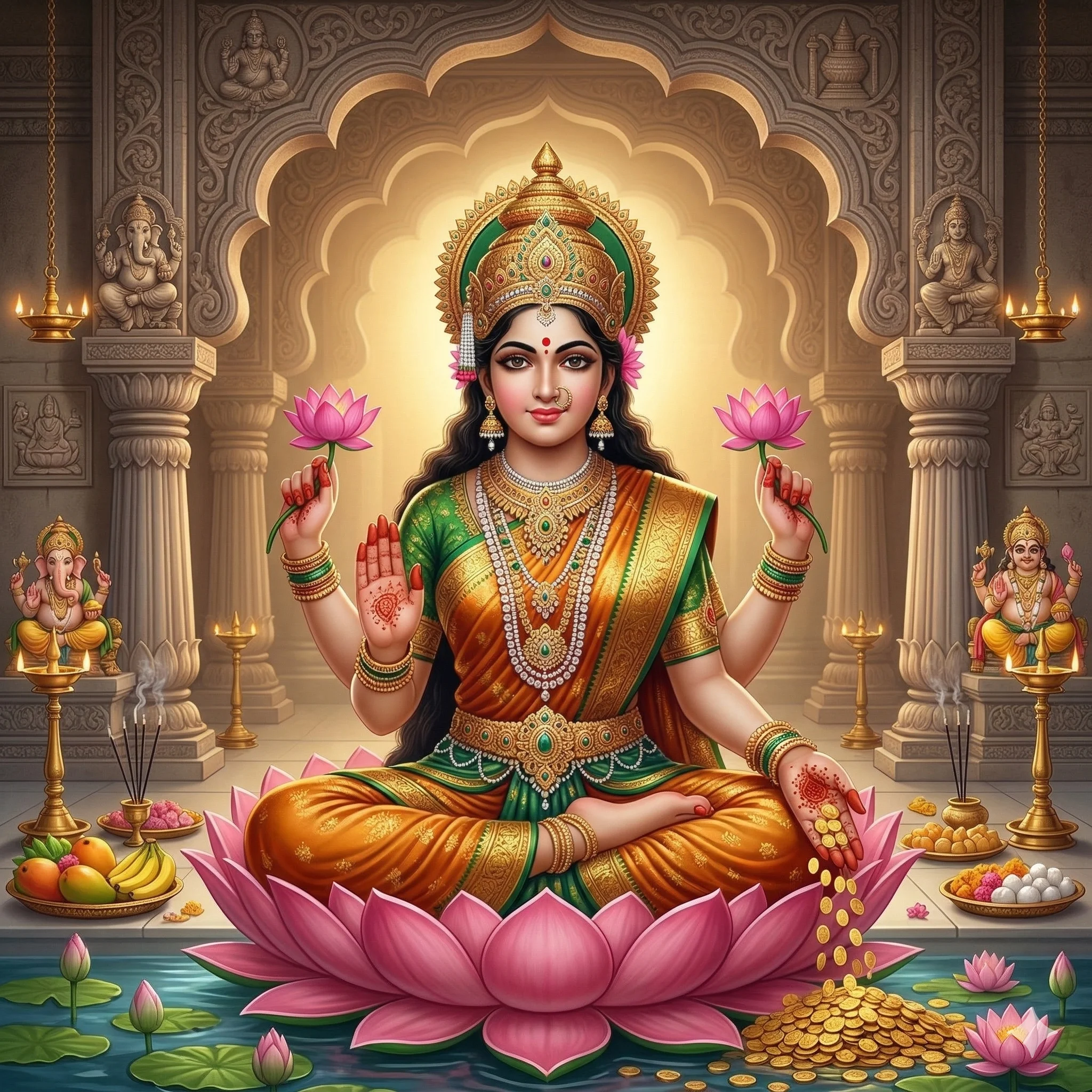 Goddess Lakshmi Hindu Deities
