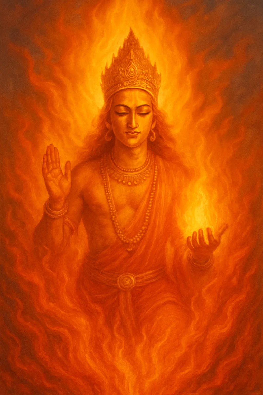 Lord Agni Hindu Deities